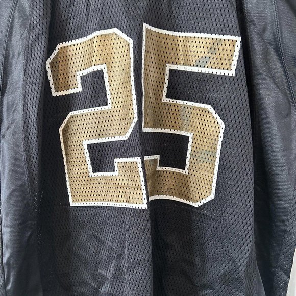 REEBOK NFL New Orleans Saints Football Reggie Bush #25 YOUTH XL 18/20 Jersey - Picture 4 of 10